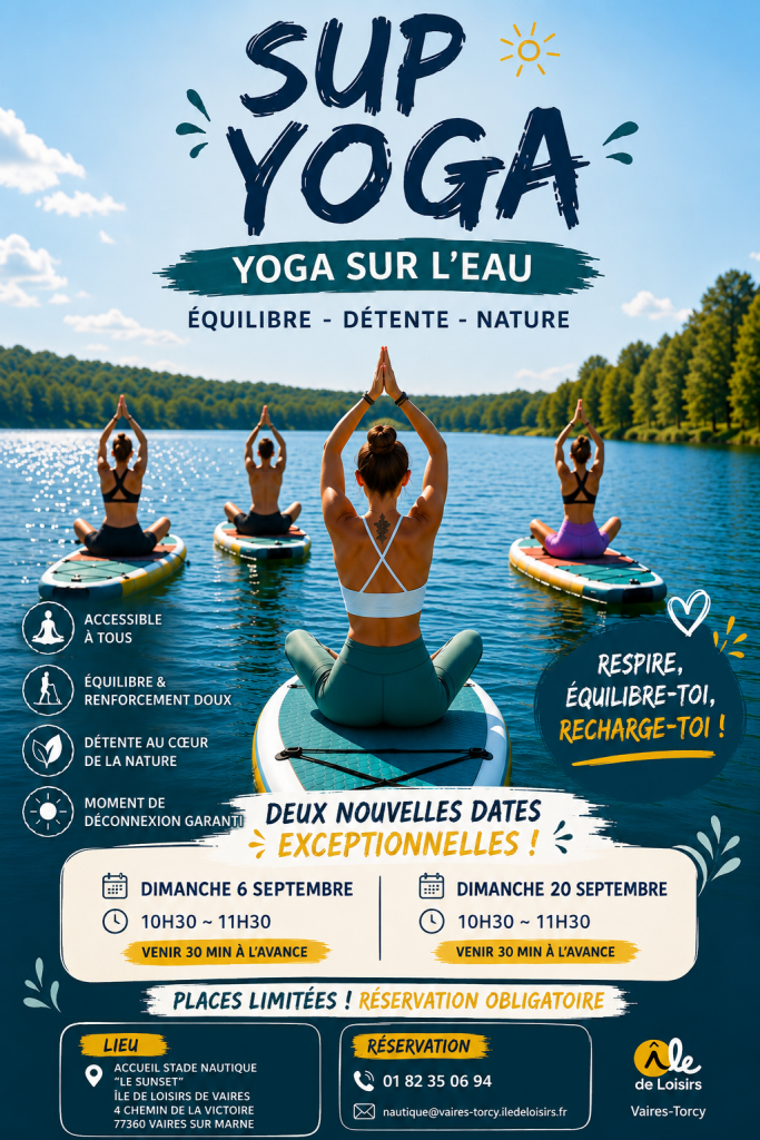 SUP YOGA SEPTEMBRE